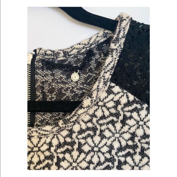 Anthropologie Knitted & Knotted peplum sweater - Picture 4 of 5